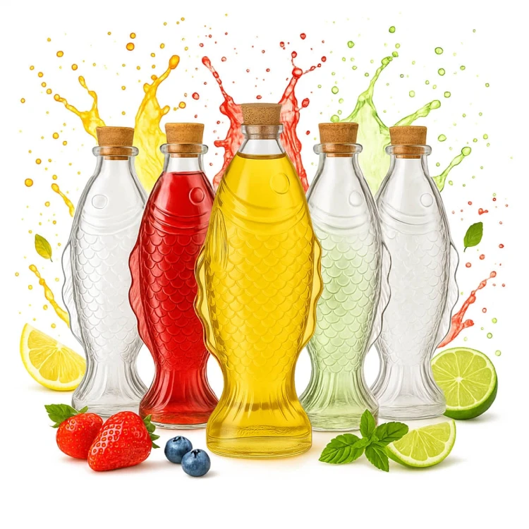 karafka butelka ryba 500 ml bimberek hurt