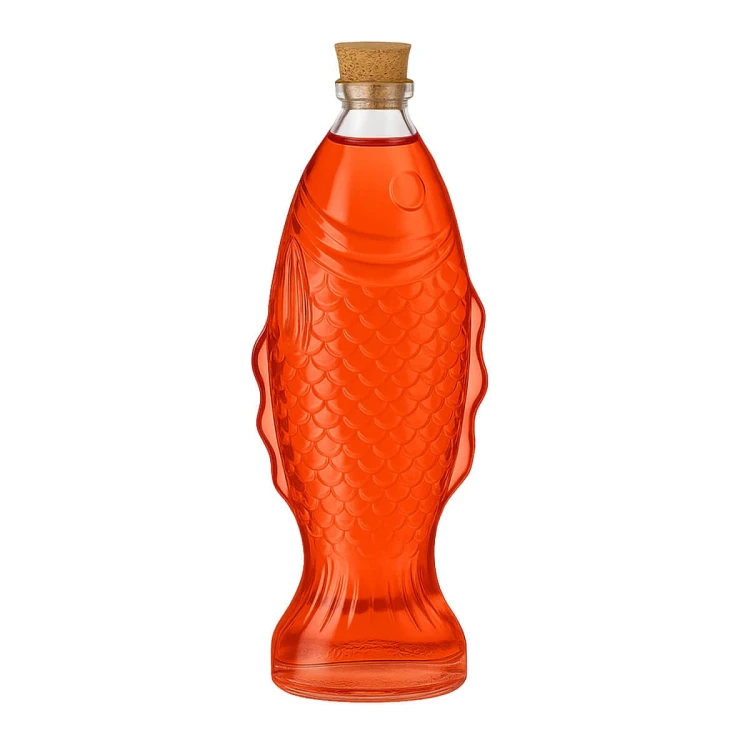 ozdobna karafka butelka ryba 500 ml bimberek