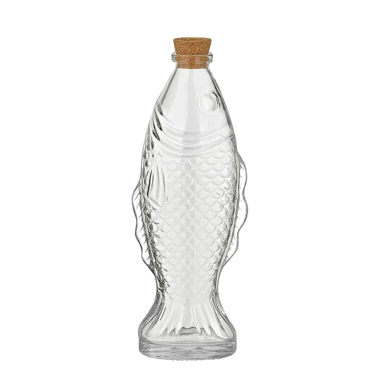 szklana butelka ryba 500 ml bimberek