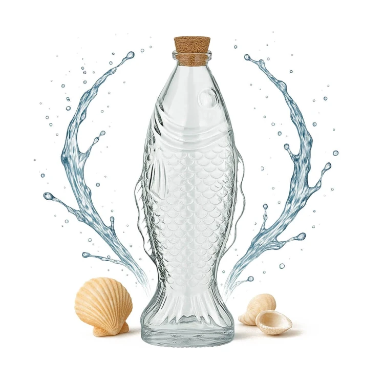 piekna karafka butelka ryba 500 ml bimberek