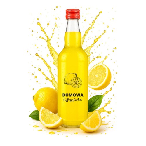 butelka na cytrynowke monopolowa 500ml bimberek