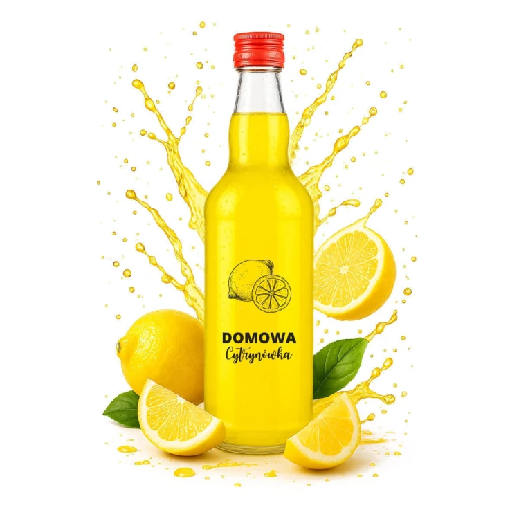 butelka na cytrynowke monopolowa 500ml bimberek