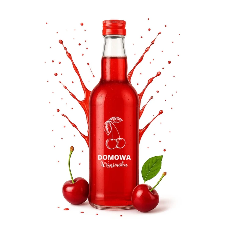 butelka na wisniowke monopolowa 500ml bimberek