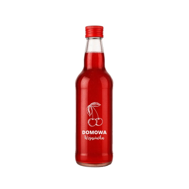 elegancka butelka na wisniowke monopolowa 500ml bimberek
