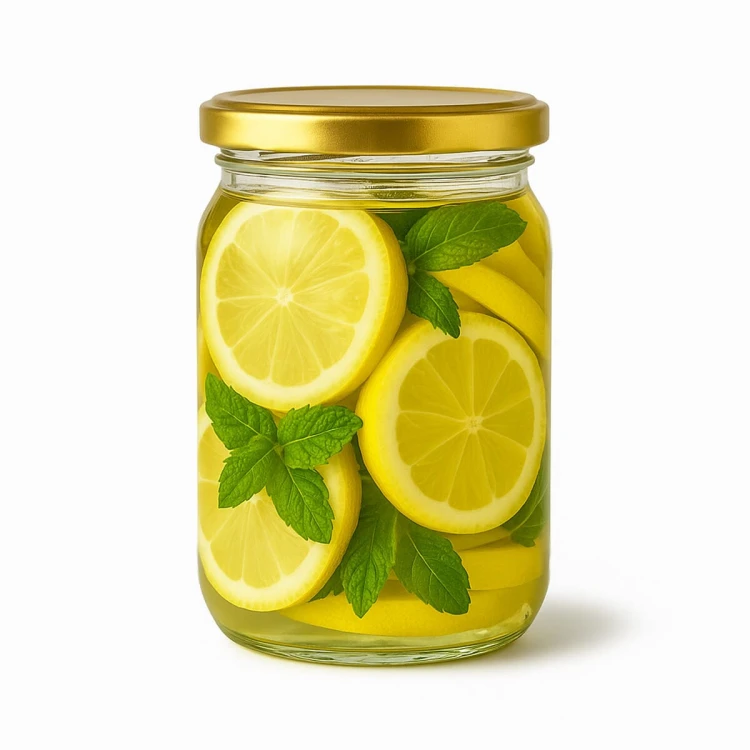 Słoik 500ml prosty bimberek cytryna
