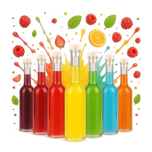 Butelka Fenice 100ml bimberek komplet