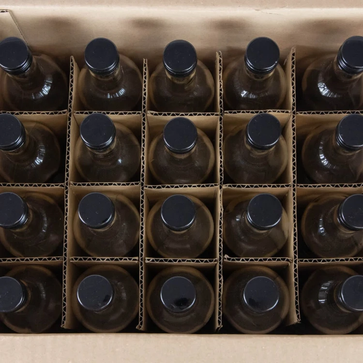 Butelki krysztal 500ml w kartonie z kratownica bimberek sklep
