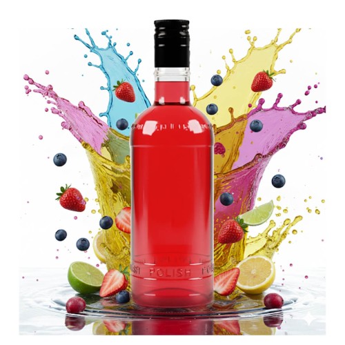 szklana Butelka na bimber Luksusowa Polish spirit of tradition Bimberek
