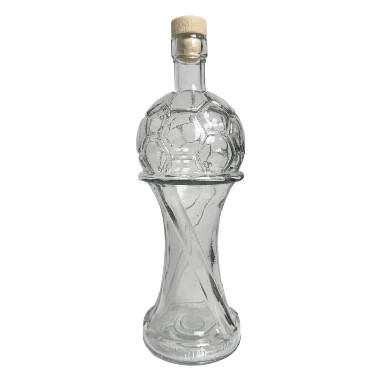 Prezent dla pilkarza butelka pilka 500ml z korkiembimberek