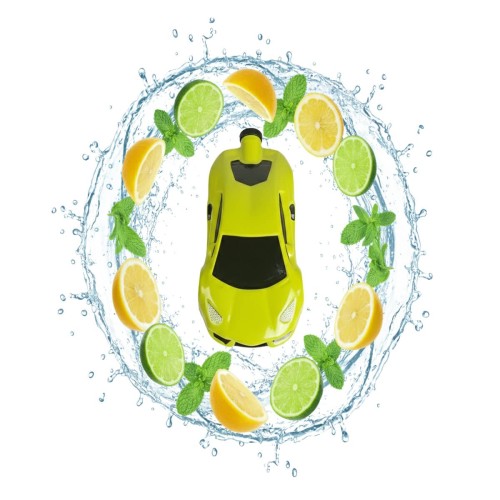 limonkowa butelka ceramiczna auto wyscigowe lamborgini bimberek online green