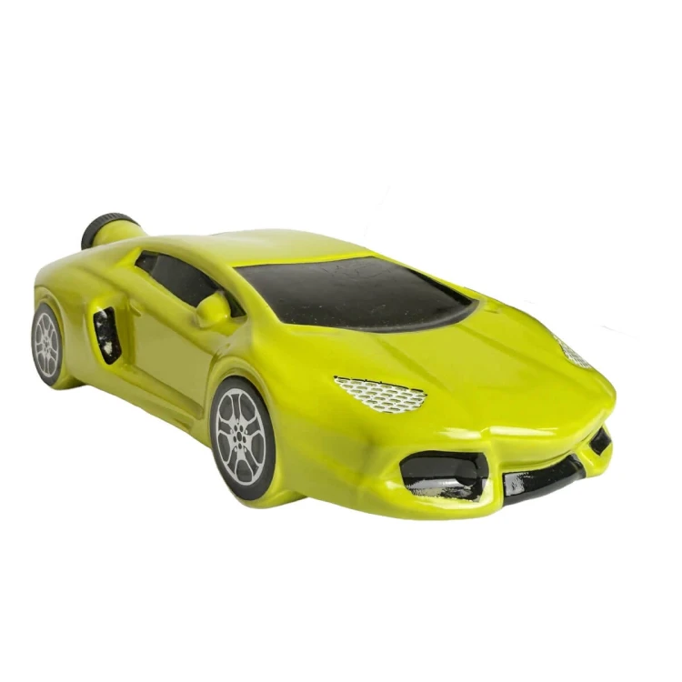 limonkowa butelka ceramiczna auto wyscigowe lamborgini bimberek sklep