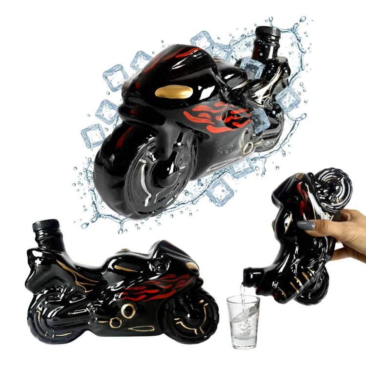 butelka motocykl Prezent dla motocyklisty butelka bimberek