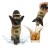 piekna butelka ceramiczna pies Chihuahua 350ml bimberek
