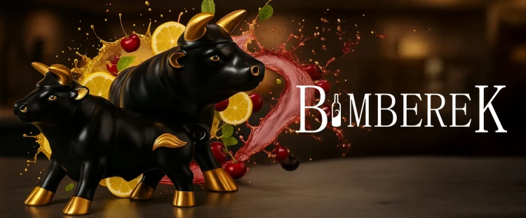 prezent Ceramiczna butelka byk 500ml bimberek