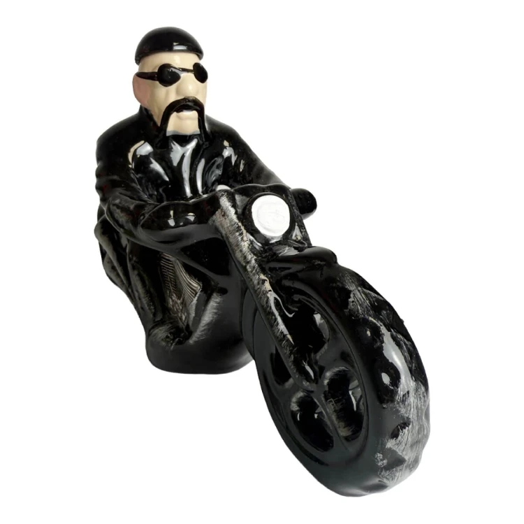 czarna Butelka 350ml motocyklista harleyowiec bimberek