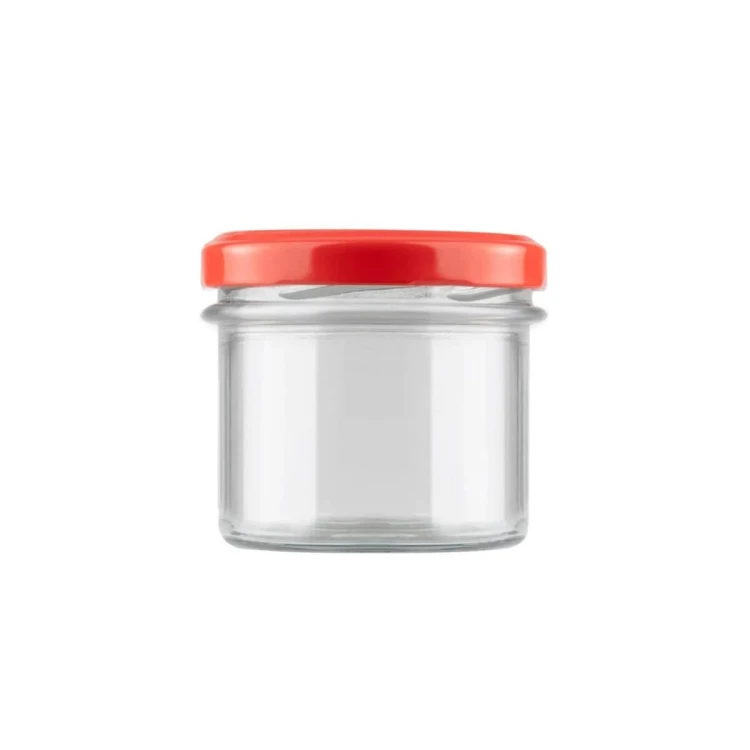 Sloikczek szklany 140ml z rantem bimberek