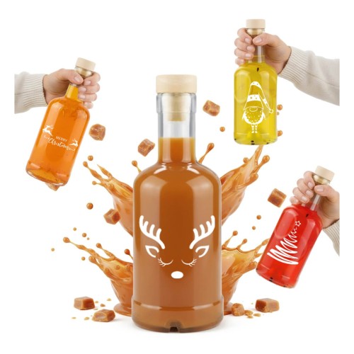 butelki na swiateczne likiery tadek 250ml bimberek rozne wzory