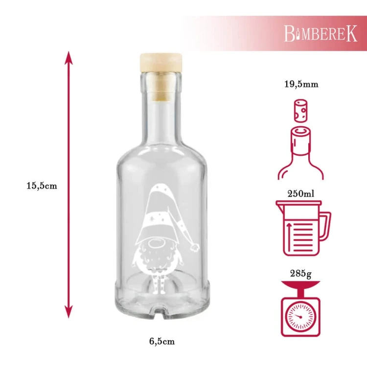 butelki na swiateczne likiery tadek 250ml bimberek wymiary