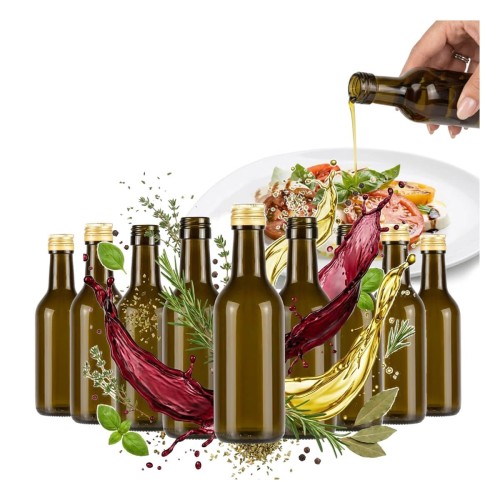 Butelka ciemne szklo 187ml bimberek hurt