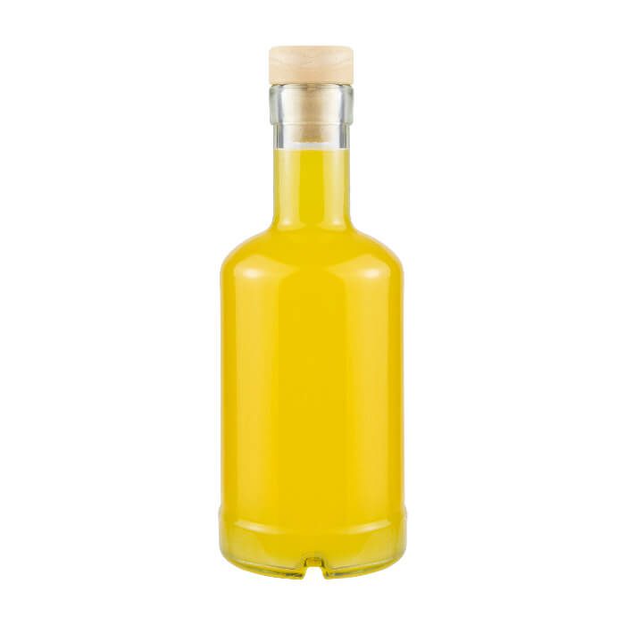 ozdobna Szklana Butelka Tadek 250ml Bimberek