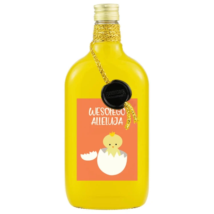 Butelka zdobiona wielkanocna Klasyk 4