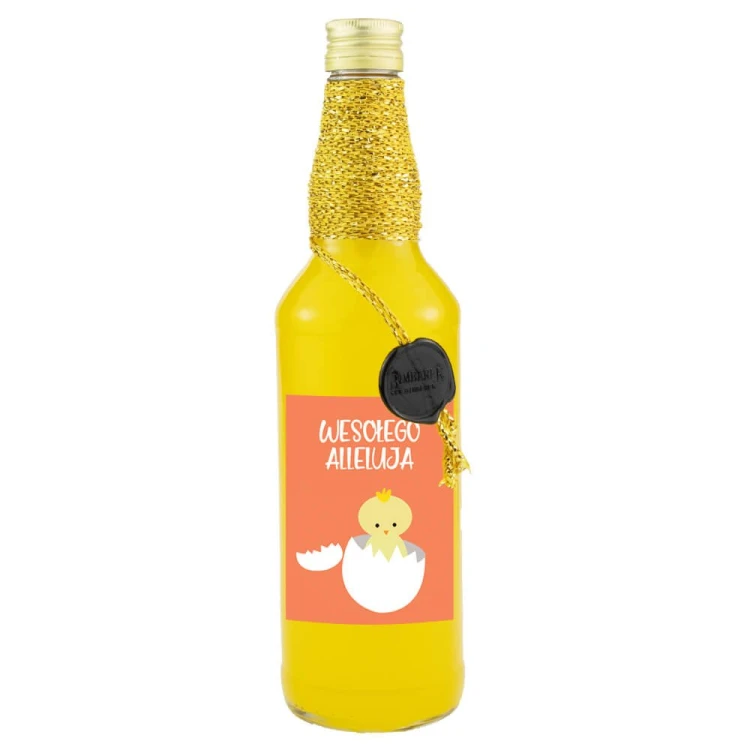 Butelka zdobiona wielkanocna Monopol 3