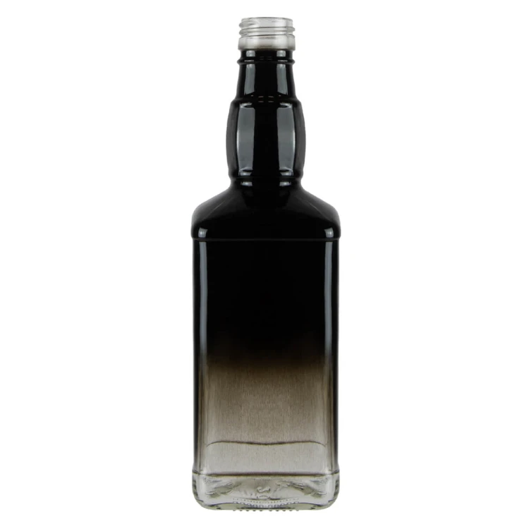 Malowana szklana butelka Daniels ombre Daniels 500ml Bimberek