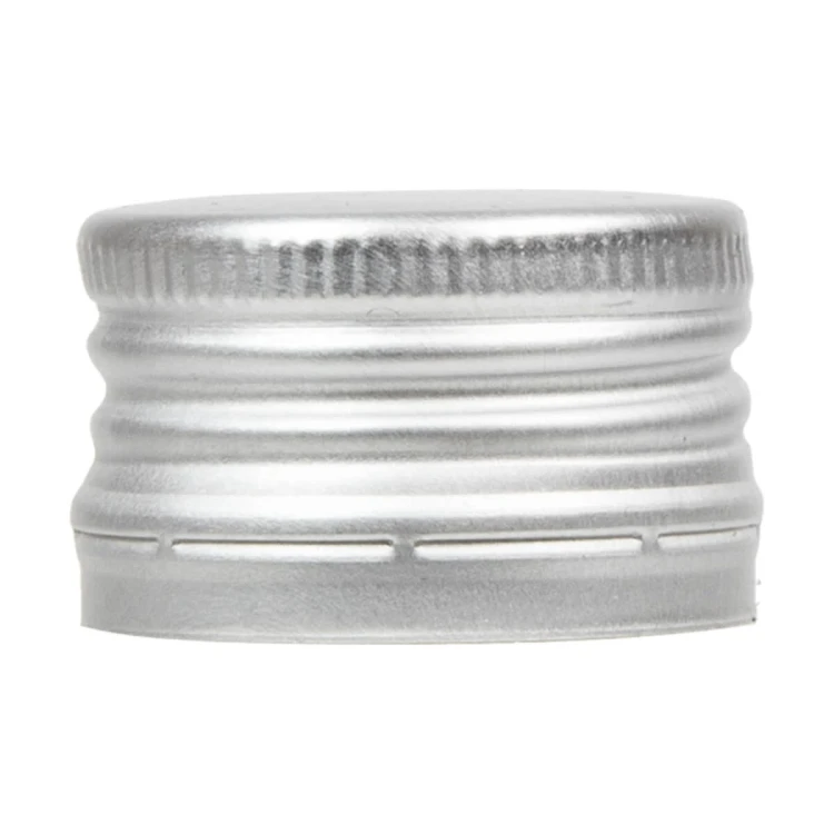 Bimberek zakretka aluminiowa 28x18mm srebrna