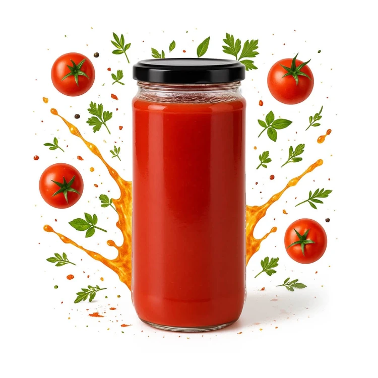 Wysoki sloik 500ml long na przecier bimberek