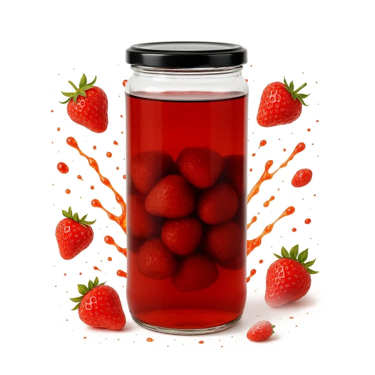 Wysoki sloik 500ml long na kompot bimberek