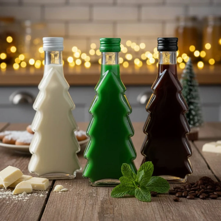 Butelka choinka na likier 500ml bimberek likiery
