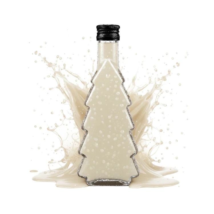 Butelka choinka 500ml bimberek likier smietanka
