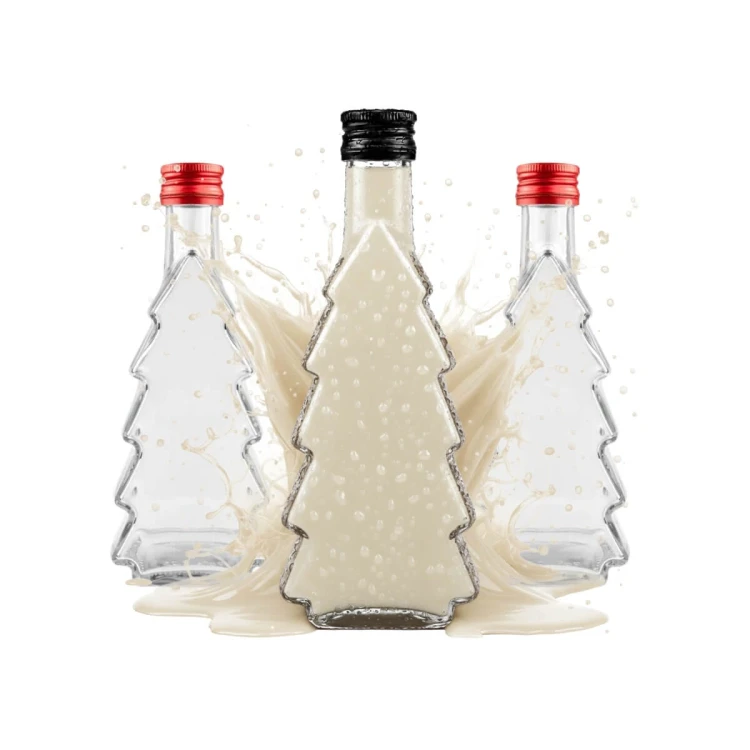 Butelka choinka 500ml bimberek likier smietankowy