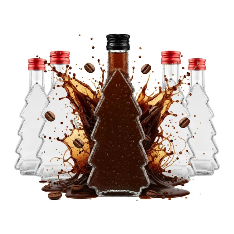 Butelka choinka 500ml bimberek likier kawowy