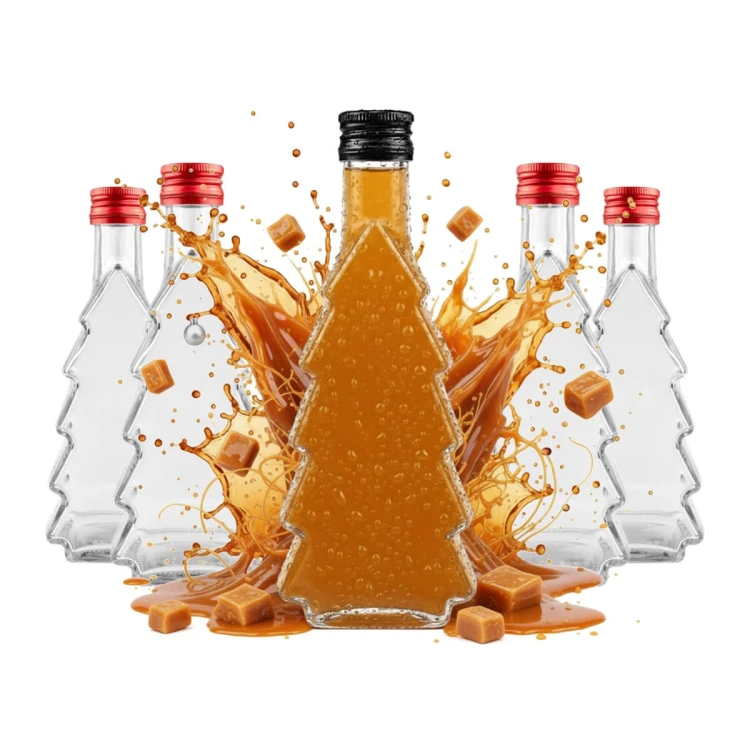 Butelka choinka 500ml bimberek likier karmelowy hurt