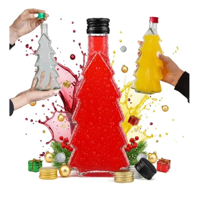 Butelka choinka 500ml bimberek nalewki