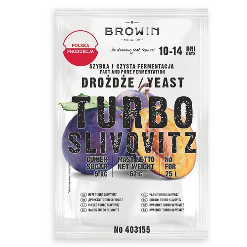 Drożdże do śliwowicy Bimberek