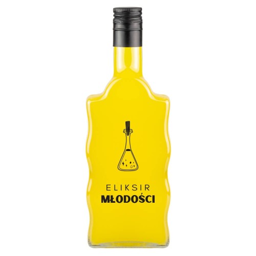 Butelka z nadrukiem Fala eliksir młodości