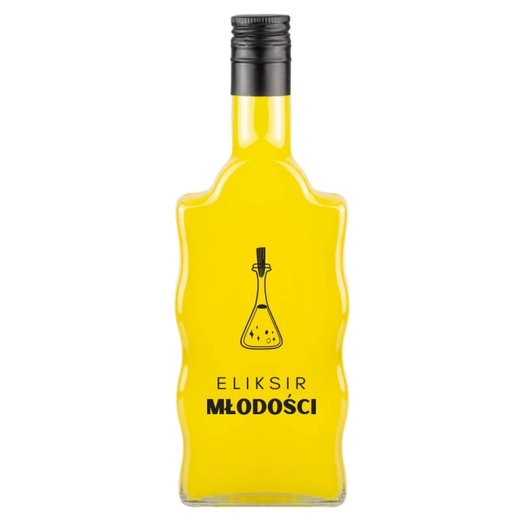 Butelka z nadrukiem Fala eliksir młodości