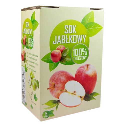Karton na sok jabłkowy Bimberek