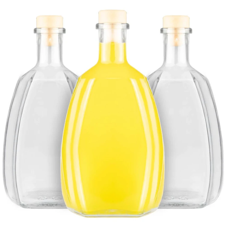 Szklana butelka 500ml Koniak na alkoholl hurtownia Bimberek