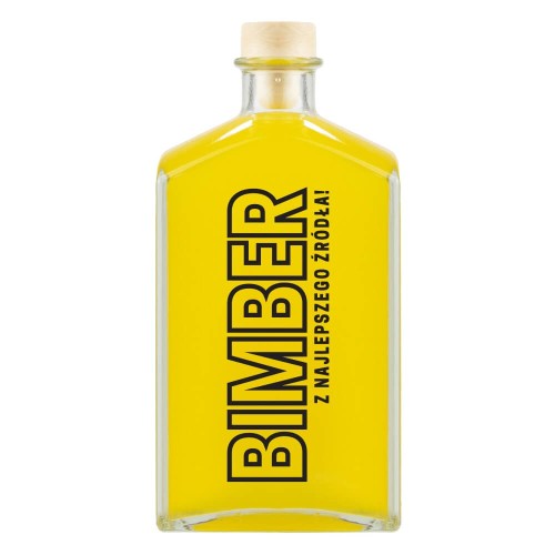 Brandy z napisem Bimber z najlepszego zrodla