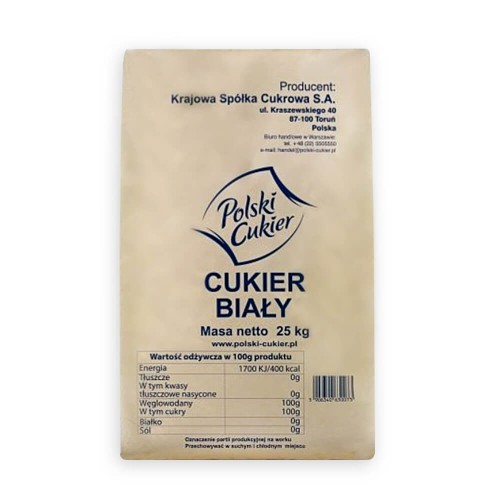 Cukier Polski 25kg Bimberek