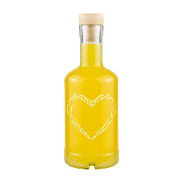 Butelka Tadek 250ml z nadrukiem serce Bimberek