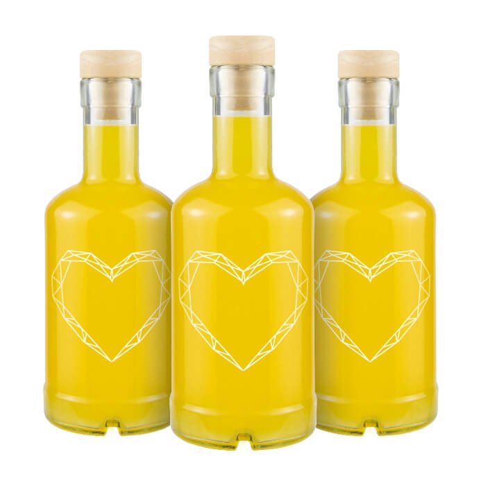 Butelka Tadek 250ml z nadrukiem serce Bimberek hurtownia