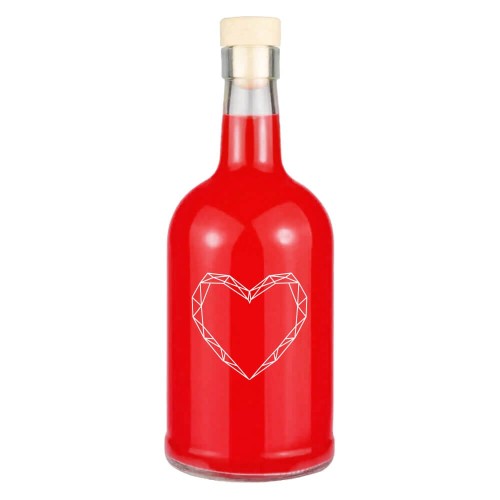 Butelka z nadrukiem serce 500ml Tadek Bimberek