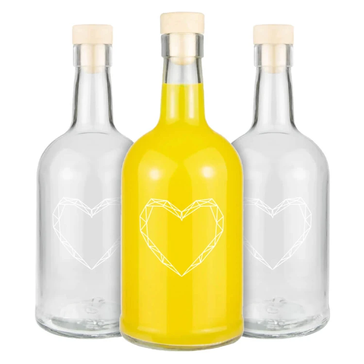 Butelka z nadrukiem serce Tadek 500ml hurt