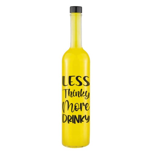 Butelka Futura GPI 500ml z napisem less thinky more drinky bimberek sklep