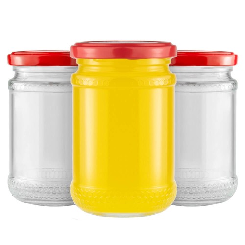 Zdobiony sloik 300ml ze zlobieniami Bimberek hurt
