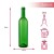 Butelka na wino zielona bordeaux bimberek wymiary